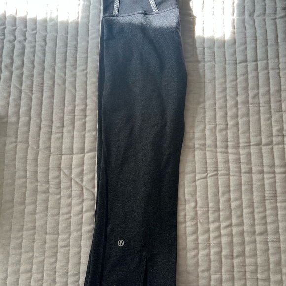 Lululemon Gray and Black Cropped Leggings - Picture 6 of 6